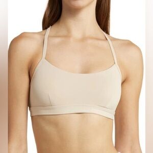 Alo yoga Airlift Intrigue Bra In Macadamia